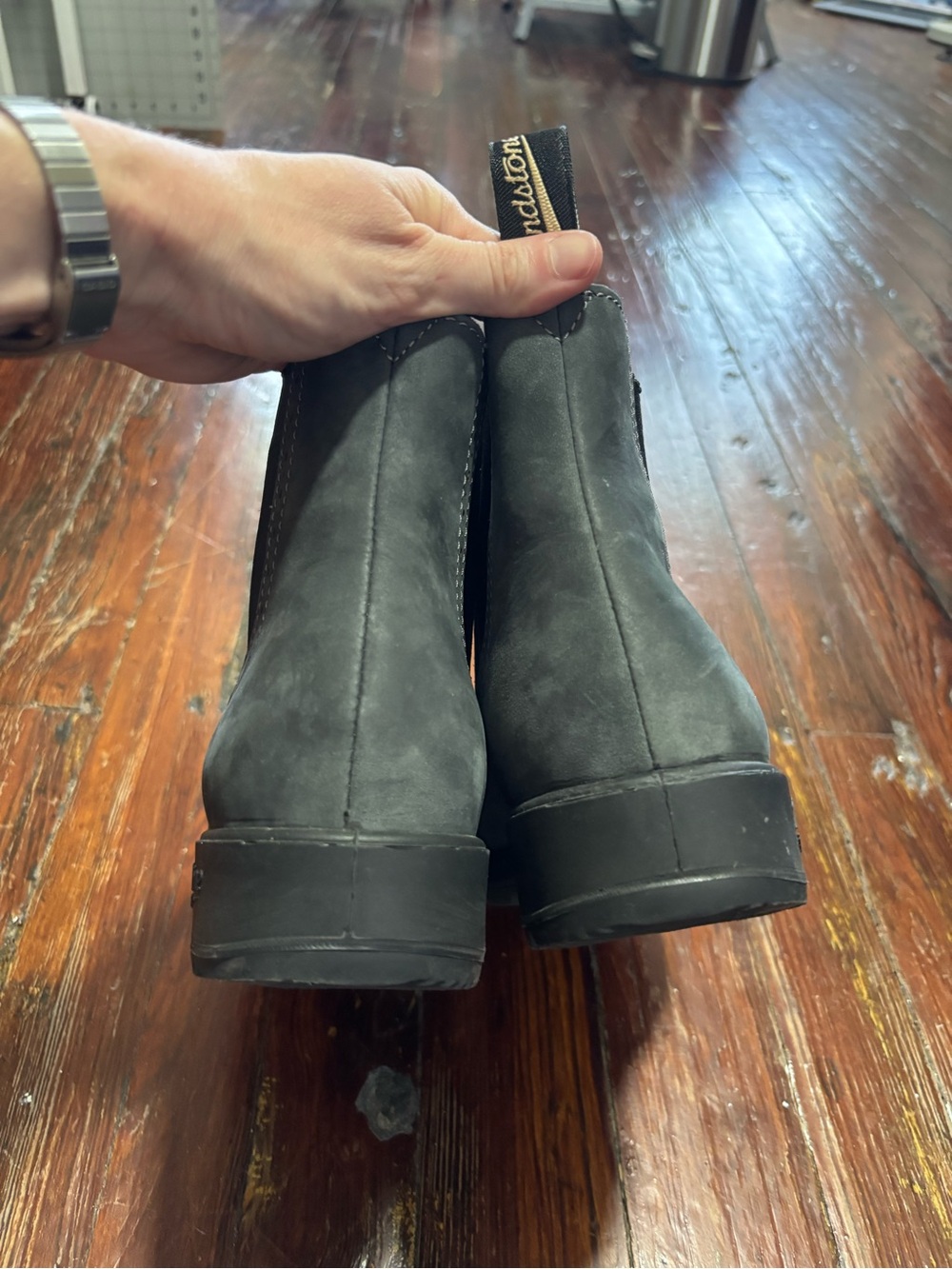 Like new - Blundstone 1630 Women's Originals, Rustic Black, US women’s 8 - Picture 7 of 8